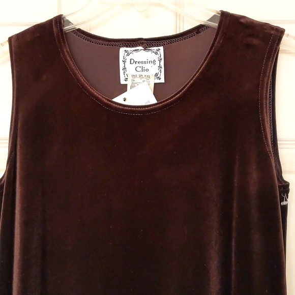 NWT. Woman's Velvet short cardigan and maxi dress set. - Picture 6 of 6